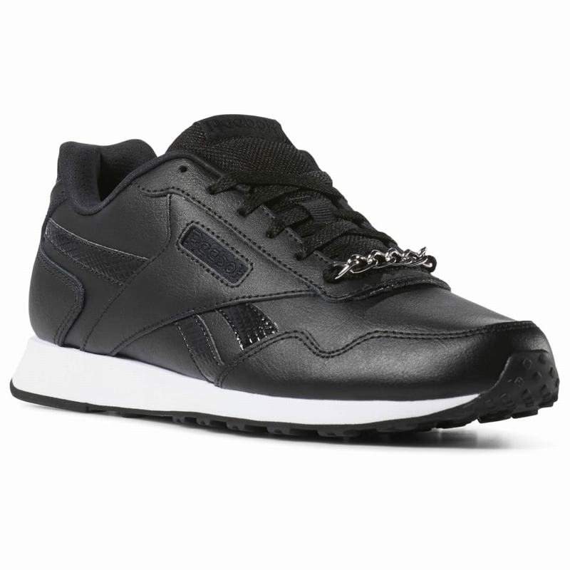 Reebok Royal Glide Tenisky Damske - Čierne/Biele DP7928ME